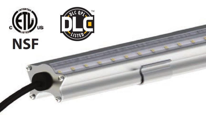 3LB Series, Multi-Deck Hoizontal Case: Inside Canopy Fixture (Low Power), 3&#39; Fixture, 4100K, 120