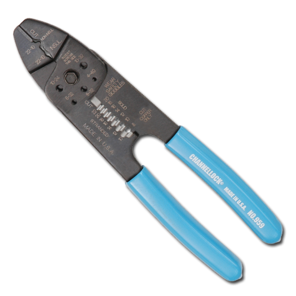 8.5IN. WIRE SPRIPPER WITH CRIMPER