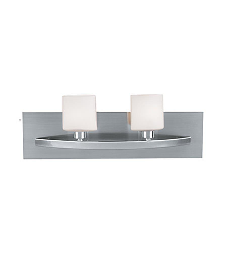 COSMOS VANITY LIGHT,80 WTT,120 V,2,MTL