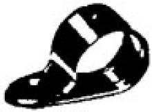 Acorn Fasteners CC14B - 1/4" CABLE CLAMPS/BLACK 100/BLSTR