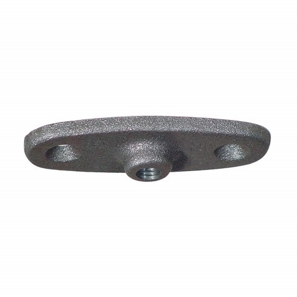 128R CEILING FLANGE,3/8 IN,ROD THD,PLAIN