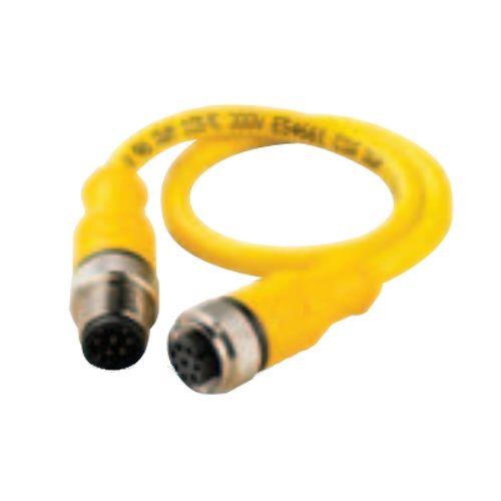 EURO-STYLE QD CABLE,8 CNDTR,22 AWG CNDTR