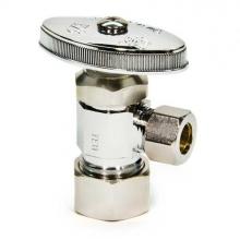 Brasscraft Manufacturing Co. OCR19XC - ANGLE STOP,1/2 IN X 3/8 IN,2,COMP X COMP