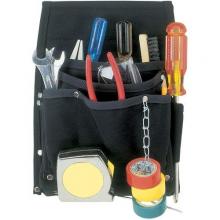 Custom LeatherCraft 5503 - TOOL POUCH,ELECTRICIANâ€™S,BLK,8 POCKETS