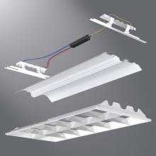 Eaton Cooper Lighting ART-2OP-232-UNV-HB81-U - ART 2X4 KIT 2L T8 REFL 12 CELL BLADE DR