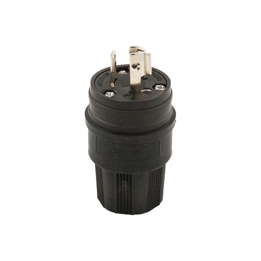 Plug WT 15A 250V 2P3W H/L BK