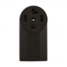 Eaton Wiring Devices 1225 - Recp Single Surface 30A 125/250V 3P4W BK