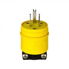 Eaton Wiring Devices 1447 - Plug Ins 15A 125V 2P3W Str YL