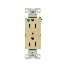 Eaton Wiring Devices 8200V - Recp HG Dup 15A125V 2P3W Str Comp B&S IV