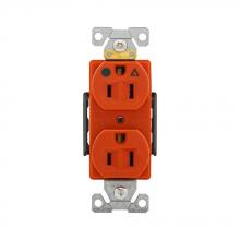 Eaton Wiring Devices IG8200RN - Recp HG IG Dup 15A 125V 2P3W Str B&S OR