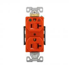 Eaton Wiring Devices IG8300RN - Recp HG IG Dup 20A 125V 2P3W Str B&S OR