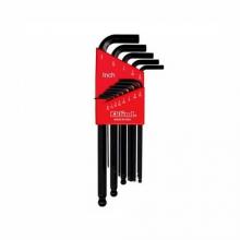 Eklind Tool Co. 13213 - HEX BALL KEY SET,L,CHRM NICKEL ALLOY STL