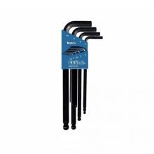 Eklind Tool Co. 13609 - HEX BALL KEY SET,3 - 6.6 IN,L,BLK OXIDE