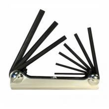 Eklind Tool Co. 20911 - 9PC STD CLASSIC STL FOLD UP HEX KEY SET