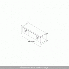 Hammond Manufacturing 1485CW1 - CUT-OFF FITTING LAY-IN