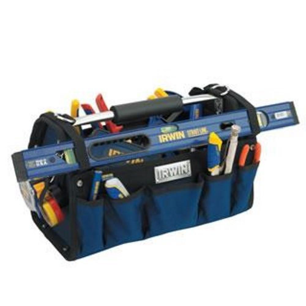 UTILITY TOTE,16 IN OVERALL W,VINYL,BLU