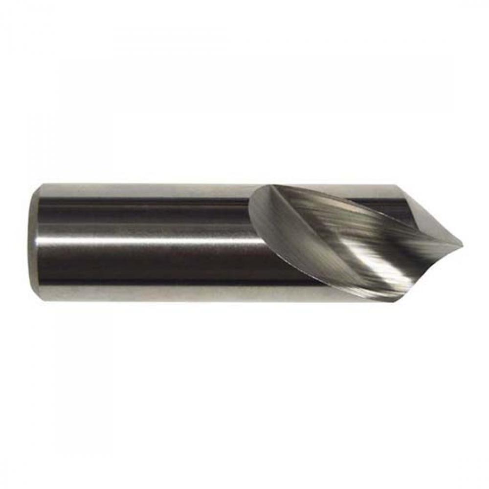 SPOT/CENT DRILL,3/8 IN,90 DEG,HSS,BRIGHT