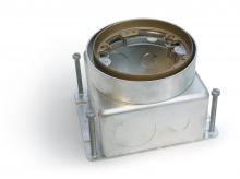 Lew Electric Fittings 532-SMB - STAMPED STEEL DEEP FLOOR BOX