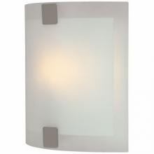 Lite Source LS-1676 - WALL SCONE,60 WTT,120 V,1,MTL,FROST,E12