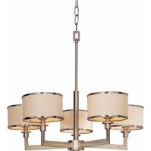 Maxim Lighting 12055WTSN - NEXUS CHANDELIER,CONTEMPORARY,300 WTT,5