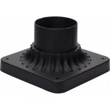 Maxim Lighting 2001BK - CAST PIER MOUNT,AL,BLK,6 IN,5-3/4 IN