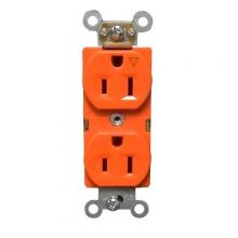 Morris 82228 - Isolted G Duplex Receptcle Org 15A-125V