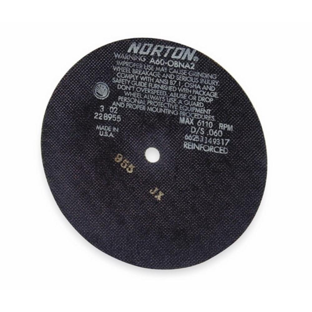 TYPE 01/41 GRINDING WHEEL,6 IN,10190 RPM