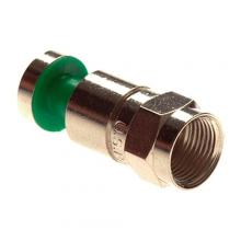 Platinum Tools 18200 - F RGB Compression 24AWG Nickel Pl 25/Bg