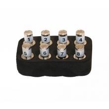 Platinum Tools T127C - Coax Remote Set Push-On F Type 8 pc
