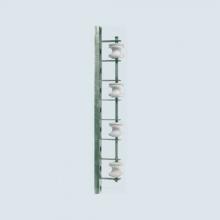 Porcelain Products Company 4048 - DISTRIBUTION RACK,4 INSULATORS