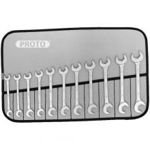 Proto J3100M - Wrench Set,PROTO,Metric Open End,11 Pieces,Alloy