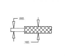 Rees 02005-610 - Cable,Rees,Aircraft,GALV STL,Red,Vinyl Covered,7