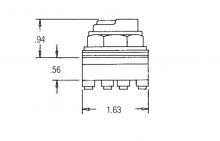 Rees 40031-001 - Push Button Switch,Rees,Heavy DTY ? A600/N150,Ac
