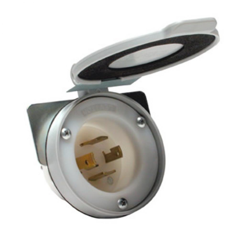 Power Inlet Kit,RELIANCE,50 AMP,125/250 VAC,1250