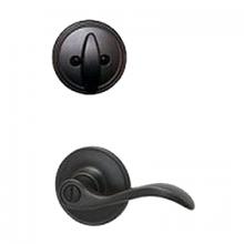 Schlage Lock, div of Allegion JH59SEV716RH16-25810-268134NNSL - Lever Handleset,INT,MTL,Seville,Aged BRZ