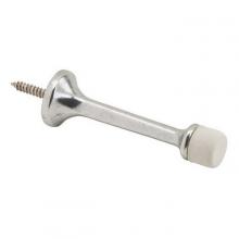 Schlage Lock, div of Allegion 61A92(SOLIDDOORSTOPWS.10161) - Solid Door Stop,Gray,3-3/16 IN,AL,7/8 IN