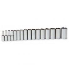 Snap-on Industrial 32928 - 1/2" DRIVE DEEP SOCKET SET 12-PT 16 PIECE