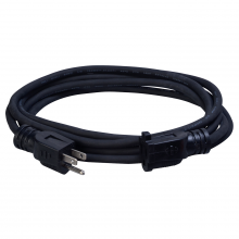 Southwire 2211SW8808 - CORD SET, 16/3 10' SJOW BLACK