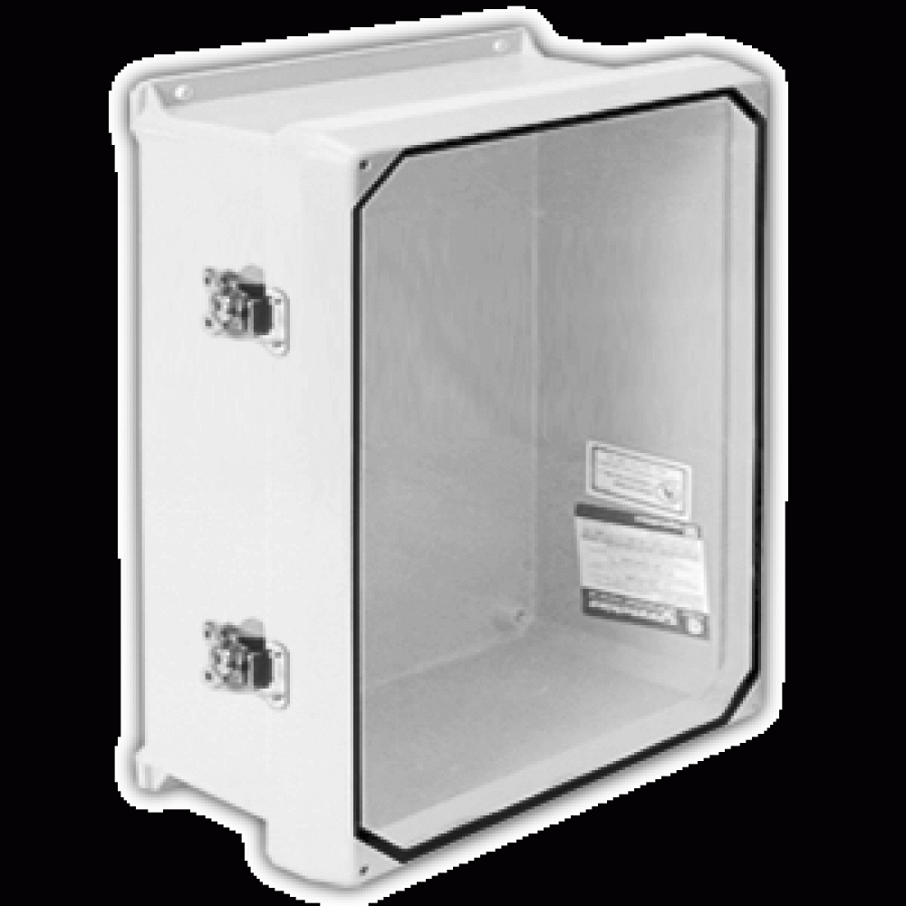 CVJ 1210 W/ CLEAR FRONT / HINGE / 2 TWIST LATCHE
