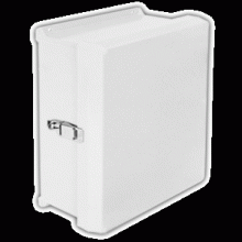 Vynckier Enclosure Systems VJ1008HWPL1 - VJ 1008 W/ HINGE / 1 PL LATCH