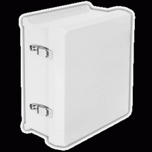 Vynckier Enclosure Systems VJ1412HWPL2 - VJ 1412 W/ HINGE / 2 TWIST LATCHES