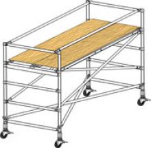Werner 4202 - ALDEK ALUMINUM WIDE SPAN SCAFFORD SECTIONS