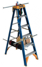 Werner OBEL10 - FIBERGLASS ELECTRICIAN JOBSTATION STEPLADDERS