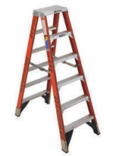 Werner T7408 - FIBERGLASS TWIN STEPLADDERS