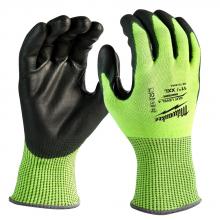 Milwaukee Electric Tool 48-73-8944 - Hi-Vis Cut Level 4 Poly Dipped-XXL