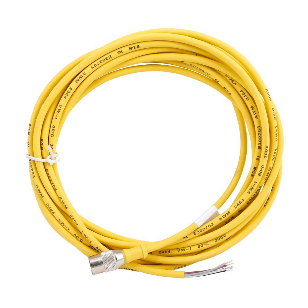 CORDSET,AC,5 PIN,5 WIRE,22GA,5M,