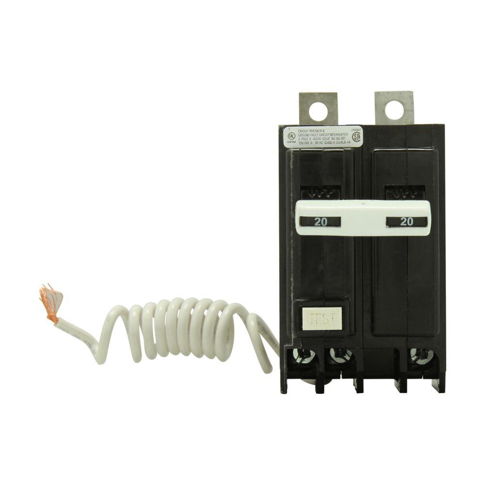 QB 2 POLE 20A GROUND FAULT BELL ALARM