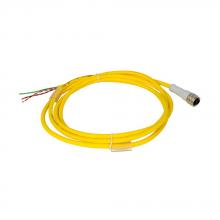Eaton CSAS3F3RY2202 - CORDSET,AC 3P 3W,22GA,PUR,YEL,2M