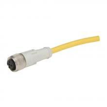 Eaton CSAS4A4CY2202 - CORDSET,AC,4P 4W,22GA,YEL,2M