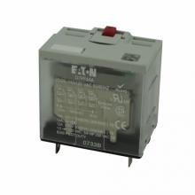 Eaton D7PF4AA - 4PDT RELAY - 120 VAC COIL